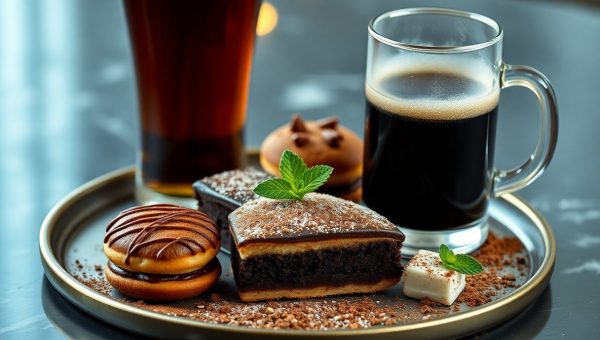 Dolci al cioccolato e birra scura artigianale, abbinamenti sorprendenti. Idee per merende e fine pasto.