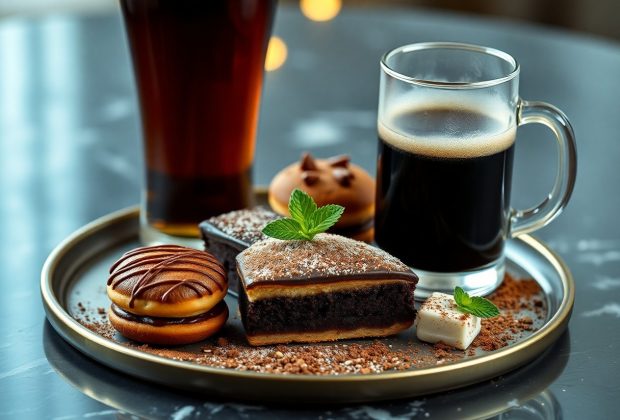Dolci al cioccolato e birra scura artigianale, abbinamenti sorprendenti. Idee per merende e fine pasto. 1